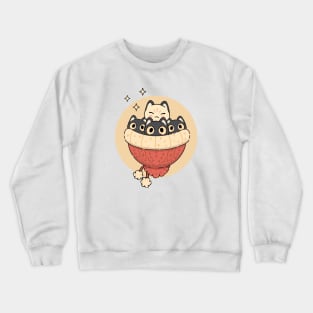 Cute Winter Kittens | Red Crewneck Sweatshirt